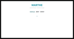 Desktop Screenshot of marthesolberg.com